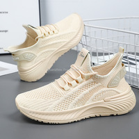 Chaussures de sport décontractées respirantes pour femmes, semelle souple, confortables pour la marche, résistantes aux taches, pour la course et l'exercice