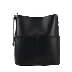 Bolso Tote Tipo Cubo de Gran Capacidad para Mujer, Estilo Europeo Americano, con Botones, Diseño Versátil para Llevar al Hombro o Cruzado, Forro de Poliéster - Product Image 1