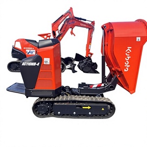 รถดัมพ์ตีนตะขาบ Kubota KC110HR-4 มือสอง ขนาดเล็ก บรรทุกได้ 1.5 ตัน เครื่องยนต์ดีเซล ขับเคลื่อนด้วยระบบตีนตะขาบ - Product Image 5