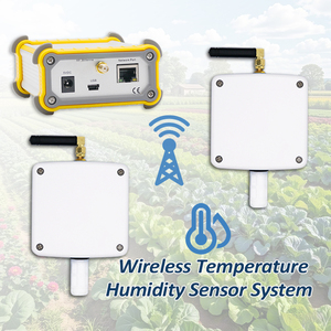 433mhz rf wireless greenhouse temperature and humidity sensor temperature humidity real time monitor - Product Image 2