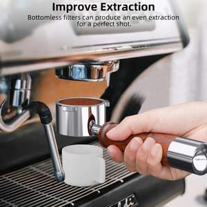 Portafiltro sin fondo de 51MM 2 orejas compatible con <span class=keywords><strong>Delonghi</strong></span> ECP3420/EC155/BCO430/EC260 - Product Image 3