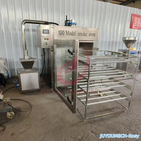 Four à fumer industriel électrique JUYOU pour bœuf fumé, saucisses, sabots, poulet, machine à fumer la viande, fumoir à poisson