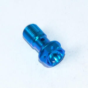 Factory Direct High-Performance Single-Hole Titanium Screws-M10*1.0/1.25 Dual-Pipe Screws for <b>Brake</b> Master <b>Cylinder</b> - Product Image 6