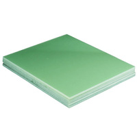 OEM personnalisé 36 "x 48" panneau isolant en fibre de verre en résine époxy FR4 sans halogène matériaux d'application haute tension verts