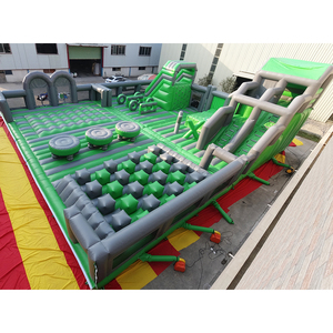 Parque de Trampolines Inflable Gigante Americano, el Más Grande del Mundo, para Saltar y Divertirse - Product Image 2