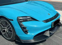 Pièce auto BTC pour Porsche Taycan : Kit carrosserie style MSY, Lame avant, Lame arrière, Jupes latérales, Spoiler en fibre de carbone