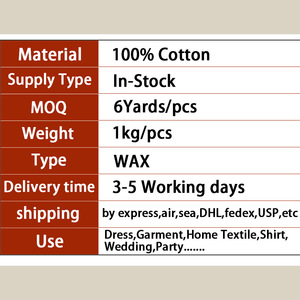 Nouveau <span class=keywords><strong>Motif</strong></span> Mode Design <span class=keywords><strong>Tissu</strong></span> Ankara 100% Coton Imprimé <span class=keywords><strong>Wax</strong></span> <span class=keywords><strong>Africain</strong></span> Hollandais pour Femmes et Filles - Product Image 6