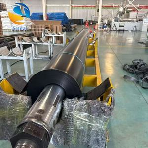 แผ่นใยสังเคราะห์ HDPE สำหรับบุผนังช่องทางน้ำ <span class=keywords><strong>บ่อ</strong></span>เพาะเลี้ยงสัตว์น้ำ <span class=keywords><strong>บ่อ</strong></span>เก็บน้ำ ลดการสูญเสียน้ำ ทนทานต่อรังสียูวี อายุการใช้งานยาวนาน แข็งแรงทนทาน - Product Image 5