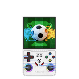 เครื่องเล่นเกมพกพา M50 รุ่นใหม่สไตล์เรโทร หน้าจอ 4 นิ้ว แบตเตอรี่ 4000mAh พร้อมหน่วยความจำขนาดใหญ่ 64GB 128GB - Product Image 5