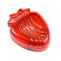 Ustensile de cuisine en acier inoxydable pour couper les fraises, gadgets pour fruits, trancheur de fruits, coupeur de fraises