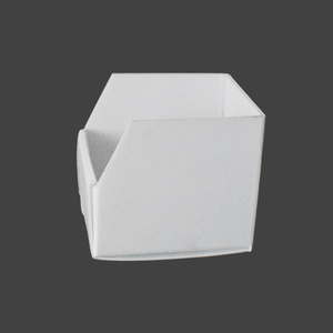 White Polypropylene Hollow <b>Sheet</b> Box - Corrugated Structure for Wholesale Distribution & Retail Display - Product Image 4
