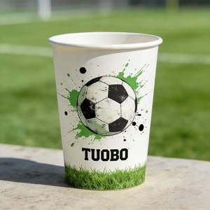 Gobelets en papier jetables personnalisés pour café, à paroi simple, blancs, de 7oz, 8oz, 9oz, 10oz, 12oz, 14oz, 16oz - Product Image 4