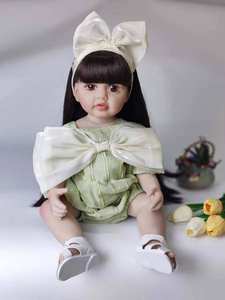 Muñeca <span class=keywords><strong>Reborn</strong></span> de Silicona Completa de 55 cm, Bebé <span class=keywords><strong>Reborn</strong></span>, Muñeca Recién Nacida Realista - Product Image 4