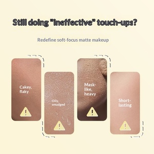 Matte Tulle Setting Powder Cake Setting Translucent Makeup untuk Semua Jenis Kulit Drop Shipping