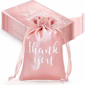 Satin Gift Pouch Jewelry Pouches Candy <b>Bags</b> for Wedding Bridal <b>Shower</b> Favor <b>Bags</b> Drawstring <b>Bags</b> - Product Image 1