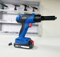 Pistolet à rivets électrique sans fil LIHE TDC-50, 21V, batterie lithium, moteur sans balais, outil industriel portable