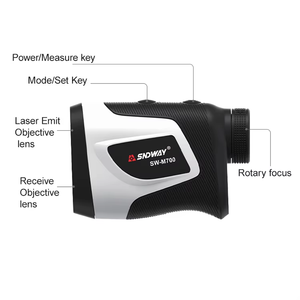 Télémètre <span class=keywords><strong>laser</strong></span> SNDWAY pour le golf en extérieur <span class=keywords><strong>500m</strong></span> 700m 1000m - Product Image 2