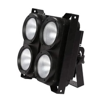 Projecteur de lumière de scène à LED COB RGB 4 yeux, contrôlé à distance par DMX, pour concerts, DJ et spectacles en direct