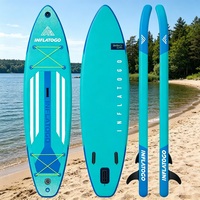 Tabla de Paddle Inflable InflaToGo Premium de 12'6" Multiusos, Fabricada con PVC Ecológico, con Bomba