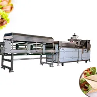 Cina di alta qualità automatico roti maker macchina pizza press pelle pasta sheeter pita pane tortilla linea di produzione