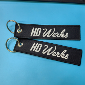 <span class=keywords><strong>Porte</strong></span>-clés en tissu personnalisé avec logo tissé, <span class=keywords><strong>porte</strong></span>-clés en tissu par sublimation, <span class=keywords><strong>porte</strong></span>-clés brodés pour moto et voiture - Product Image 2