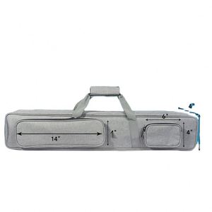 BSCI Factory Waterproof Oxford Adjustable Shoulder Snooker & Billiard <b>Cue</b> Case Soft Carrying Case for <b>Pool</b> <b>Cues</b> - Product Image 1
