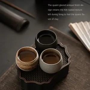 <span class=keywords><strong>Taza</strong></span> <span class=keywords><strong>de</strong></span> café <span class=keywords><strong>de</strong></span> horno mate hecha a mano <span class=keywords><strong>de</strong></span> cerámica en bruto <span class=keywords><strong>taza</strong></span> <span class=keywords><strong>de</strong></span> té <span class=keywords><strong>de</strong></span> Kung Fu chino <span class=keywords><strong>taza</strong></span> <span class=keywords><strong>de</strong></span> té - Product Image 3