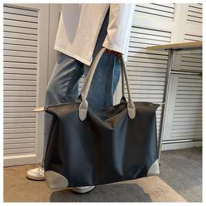 Bolsa de Deporte de Gran Capacidad para Entrenamiento Físico, Bolsa de Viaje de Fin de Semana, Forro de Poliéster, Bolsa de Lona para Alojamiento - Product Image 6