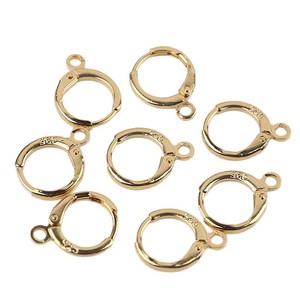 Copper Plated Round Ear <b>Clip</b> Converter For Earring Making 33mm - Product Image 4