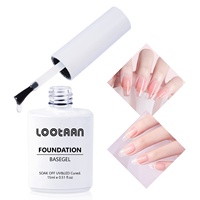 Haute Qualité Brillant Cristal Nail Art Longue Durée Fonction Gel Vernis Vernis Forte Top Uv Coat Base Gel En Vrac