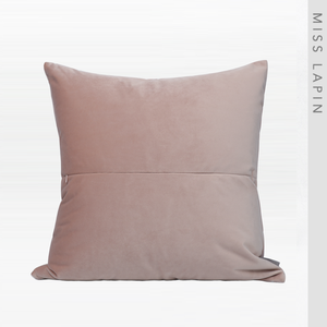 Diseño de interiores Throw Pillow Cover Niñas Dormitorio Arco Bordado Terciopelo Rosa <span class=keywords><strong>Cojines</strong></span> <span class=keywords><strong>Fundas</strong></span> Decorativas - Product Image 4