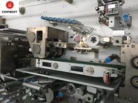 Kompakte Halbautomatische Einweg-Babywindel-Schneidemaschine mit Motor, 400 Stück pro Minute Produktionskapazität