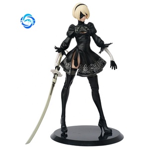 Nier Automata 2B figura de Anime modelo de chica <span class=keywords><strong>Robot</strong></span> de alta calidad coleccionable - Product Image 1