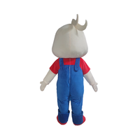 Uyeah OEM/ODM 1PC Costume de Mascotte Personnalisé en Peluche pour Adulte, Design Cartoon (Poussin, Perroquet, Oiseau), avec Logo de Marque Personnalisable