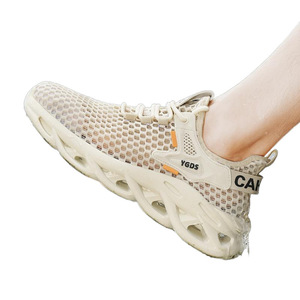 Sandales d'été légères et fines pour hommes, en maille ajourée, respirantes, décontractées, pour la course et le sport - Product Image 4