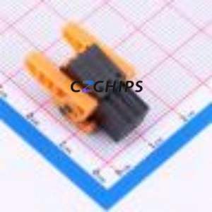 JL15EDGKDHG-25403B01 Plug-in Terminal Block P=2.54mm Connector ( Connector Type: Plug )( Construction: 2x3P )( Pitch: 2.54mm ) - Product Image 2