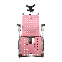 Chaise de douche électrique Lansing Medical pour personnes âgées, inclinable, avec repose-pieds réglable, siège inclinable, étanche, télécommande, 90 kg