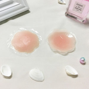 Señoras Sexy forma de auto-adhesivo de pezón cubierta de la etiqueta engomada Tetas de silicona cubierta de la - Product Image 3