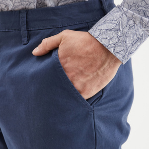 Performance Casual Stretch Chino <b>Trousers</b> for <b>Men</b> Straight Leg Eco-Friendly Quick Dry Breathable Moisture Managing Fabric - Product Image 4