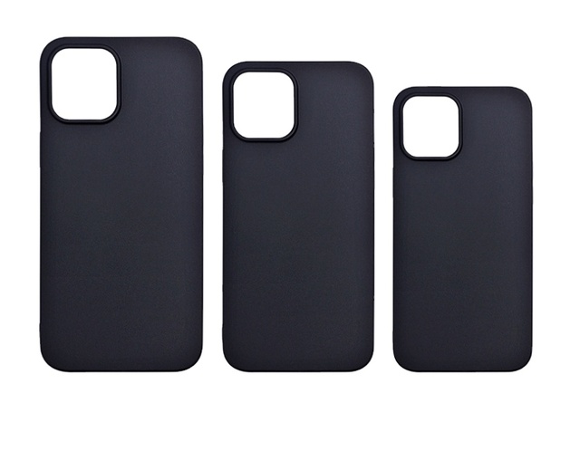 SUNNY Matte TPU Mobile Phone Case Black Soft Flexible Lightweight Anti-scratch 1.2mm Thickness Shockproof Waterproof 100%