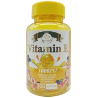 DUOZI OEM Vitamine E 1000UI Capsules Molles Antioxydantes pour la Peau, les Yeux et la Santé Immunitaire – 100 Gélules