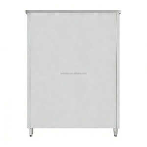 Heavy Duty Stainless Steel 4 Tier <b>Storage</b> Cabinet Freestanding <b>Kitchen</b> Pantry <b>Cupboard</b> for Restaurant Hotel Canteen - Product Image 3