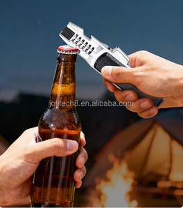 Briquet torche à flamme jet JOFI rechargeable au gaz butane avec ouvre-bouteille pour barbecue, camping en plein air, cuisine - Product Image 2
