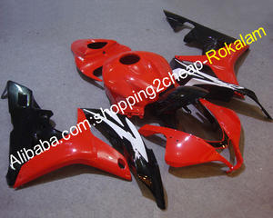 ยอดนิยมรถจักรยานยนต์สำหรับ <span class=keywords><strong>Honda</strong></span> CBR600RR F5 <span class=keywords><strong>2007</strong></span> 2008 CBR600 RR 600RR รถจักรยานยนต์ Body ตัวถังรถสีแดงสีดำ Fairing ชุด - Product Image 1
