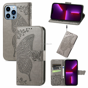 Cartera Premium barata para mujer, tarjetero protector, funda trasera de diseñador de lujo para teléfono con ranura para tarjeta para <span class=keywords><strong>Iphone</strong></span> 15 Pro - Product Image 3