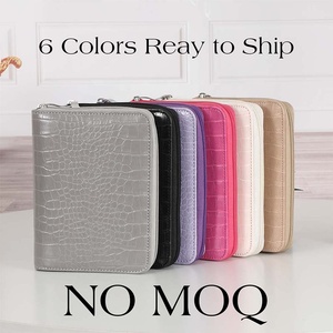 Etsy Ins TK Meilleure vente en cuir de crocodile 6 anneaux A7 Classeur économique comme agenda Planner Couverture d'autocollants et enveloppes à monnaie disponibles - Product Image 2