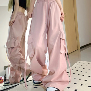 Best Price Fashion Woman Loose <strong>Trousers</strong> Polyester Factory Customization Pants Pantalones Hip-Hop Style Pants for <strong>Women</strong> - Product Image 2