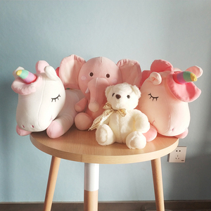 2020 gefüllte plüsch tier weiche spielzeug sortiment elefanten/kleine teddybär/einhorn für werbe plüsch spielzeug stofftier - Product Image 2