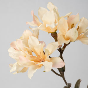 87cm Lilas Ours Fleur Artificielle Simple-Branche Bord Brûlé pour la Graduation Nouvel An Fête des Pères Fête des Mères Pâques - Product Image 1