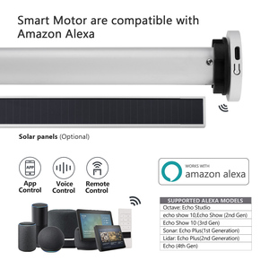 Zstarr למשוך למטה bilnds ממונע חכם persianas cebra motorizadas permsianas pila de janela - Product Image 2